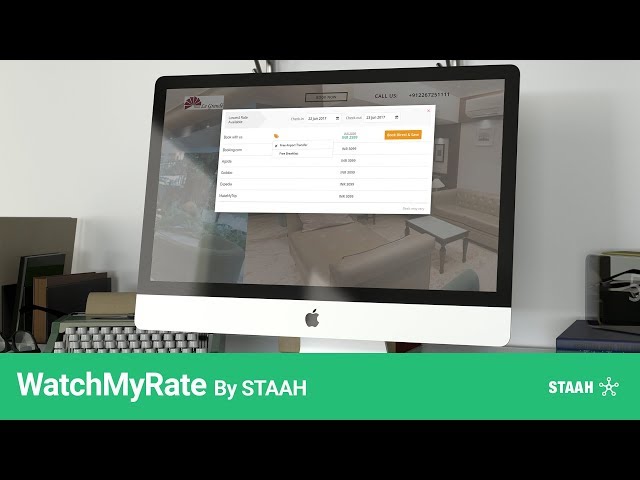 WatchMyRate by STAAH: Real-Time Hotel Price Display Widget