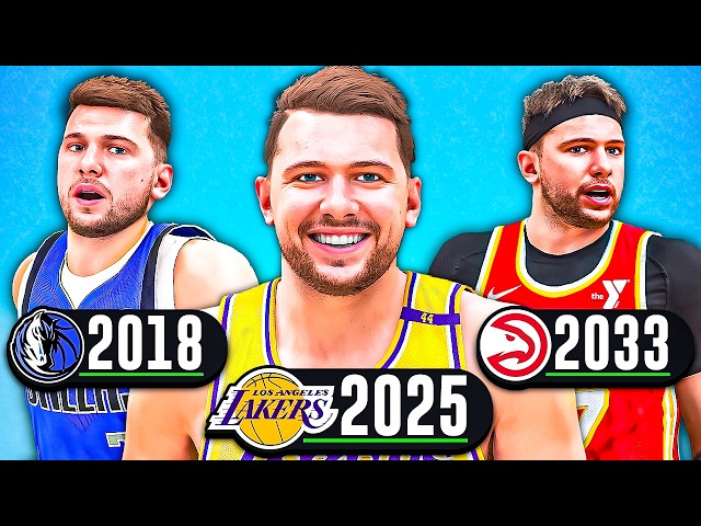 I Played Luka Doncic's ENTIRE Career...