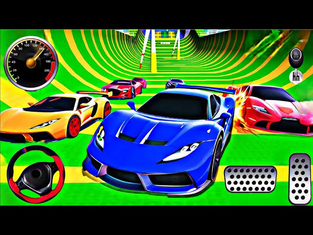 Super Crazy Mega Ramp GT Car Racing -Extreme Car Stunts Master Driving 3D - Android Gameplay #gaming