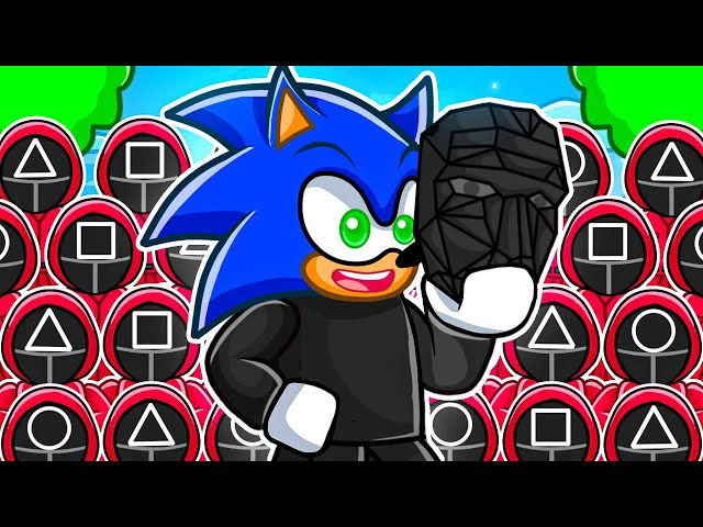 SHIN SONIC SECRETLY PLAYED AS FRONTMAN IN ROBLOX SQUID GAME 2 !!