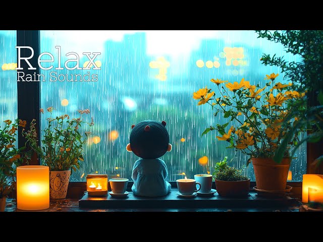 Healing Insomnia 🌧️ Rain Sounds, Sleeping Music, Stress Relief, Relaxing Music