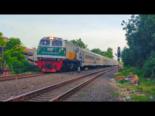 CC 206 13 34 CN feat KA RANGGAJATI | Cirebon - Jember Persiapan Stasiun Surabaya gubeng