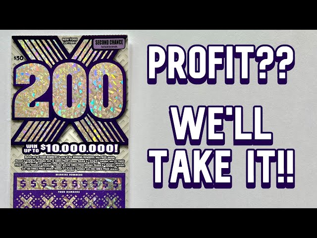 We PROFIT while playing $30 Scratch Off Tickets from the NYS Lotto : Quest for $10 Million Part 11