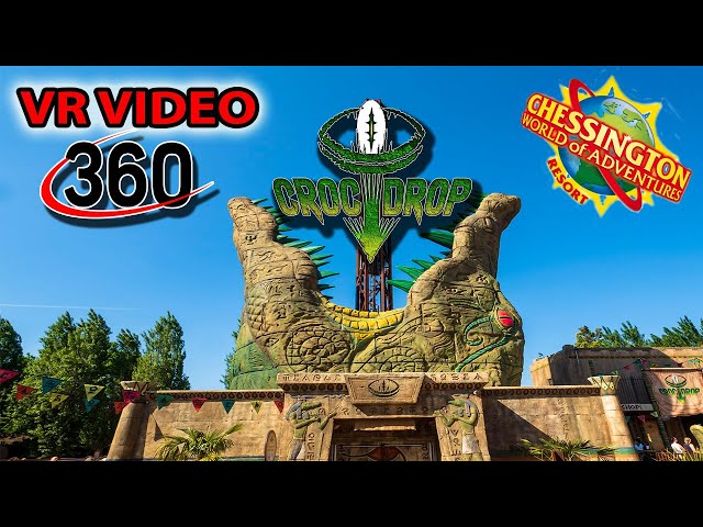 360 VR video of Crock Drop Chessington World of Adventures – POV –  Meta Quest 3 VR - Insta360 X3 VR