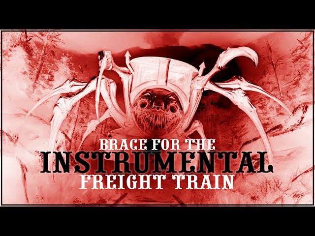 DAGames - Brace For The Freight Train (Instrumental) | Choo Choo Charles Song | Lyric Video