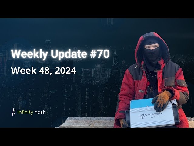 Weekly Update #70, Week 48, 2024