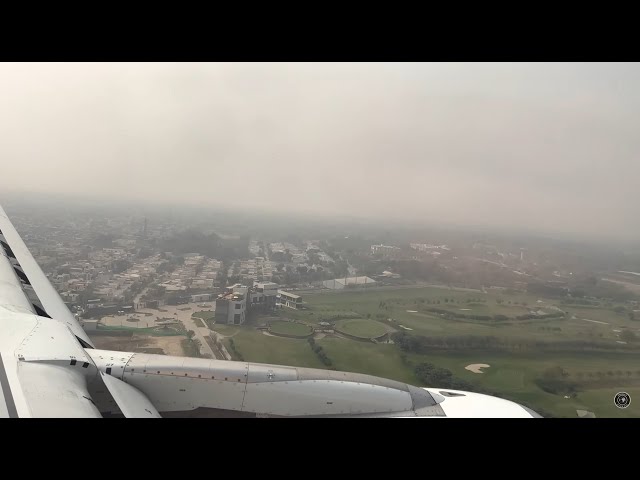 Fly Jinnah Flight 9P 842 Landing at Allama Iqbal International Airport | Airbus A320-214