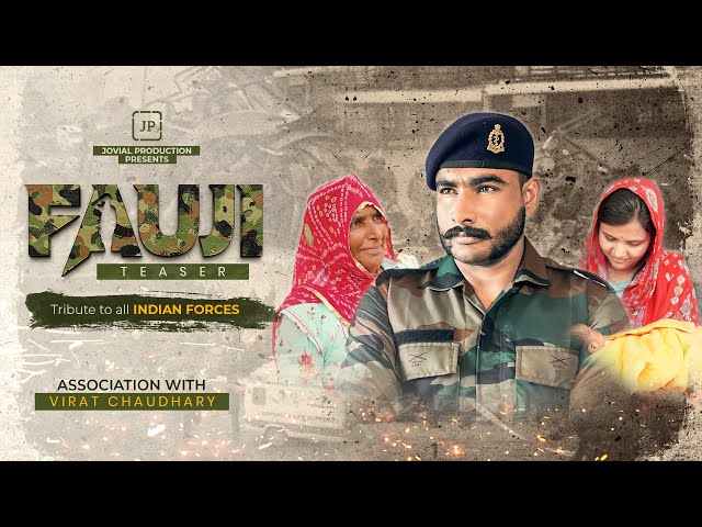 FAUJI SONG TEASER #fauji जल्दी बताओ आप को केसा लगा #commandoacademy