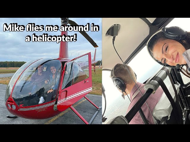 flying around in a helicopter 🚁 | is this a vlog? | giuliana