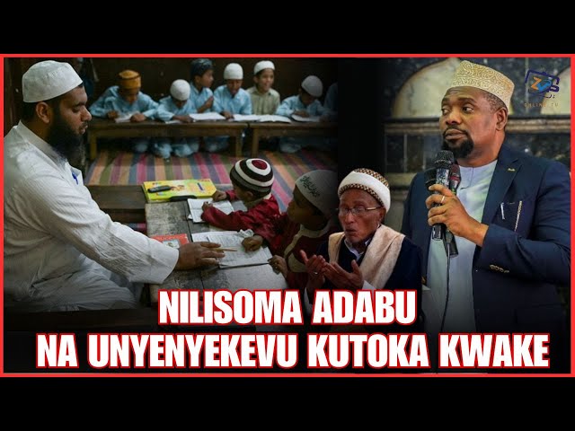 UWALIMU NI KAZI YA WITO'' UWALIMU NIKAZI YA KUJITOA PIA NIKAZI YA KUJINYIMA'' SHEKH WALID ALHAD OMAR