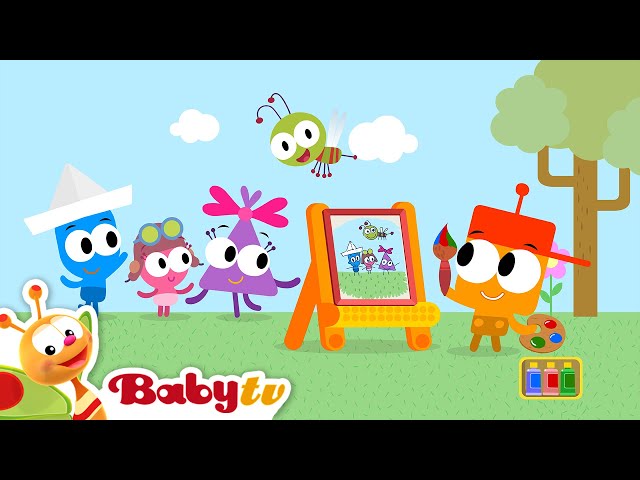 Pinta un cuadro con los Choopies🎨​🖌️​ aventuras artísticas | videos para niños pequeños @BabyTVSP