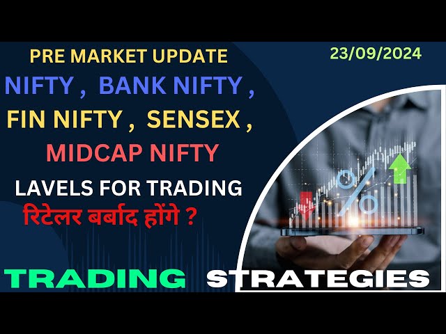 "Intraday Nifty Chart Analysis | Live Nifty Trading Strategies for ToDAY" 23/09/2024