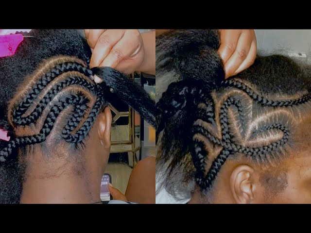 Braided Bald Head Tutotial 360 view