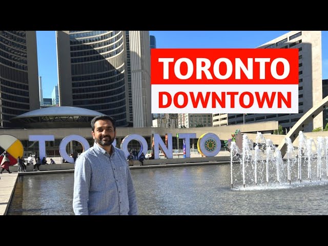 Toronto City Tour || Nathan Philips Square || Toronto Harbor