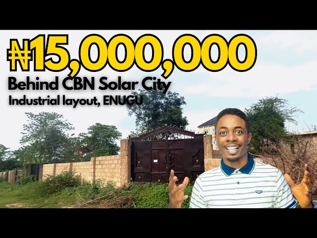 🔥(Distress) 15M C of O Land for Sale in Enugu | Industrial Layout Emene