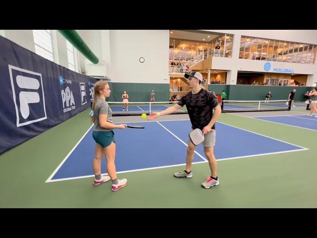 4.0 mixed doubles bronze medal match Minnesota PPA, 2024 ￼