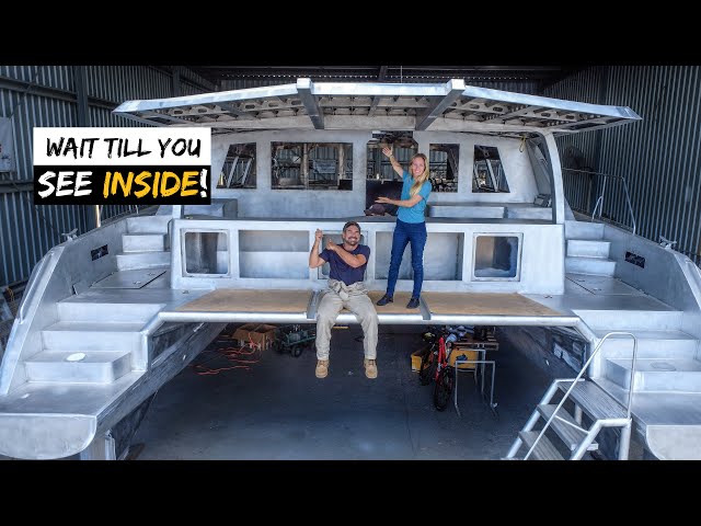 The Systems Fit Out BEGINS! (Building Our Own Aluminum Catamaran From Scratch Pt. 23)