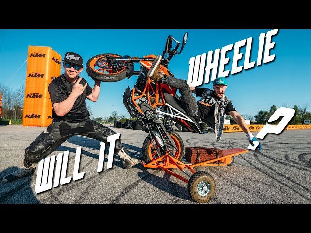 MOTORCYCLE WHEELIE MACHINE | RokON Vlog #57