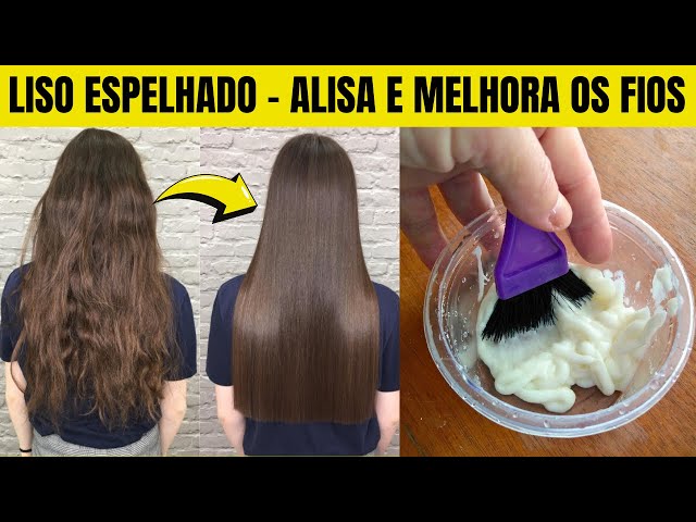 Cabelo Quebradiço e Áspero Nunca Mais! Essa PROGRESSIVA RECONSTRUTORA Caseira Vai Te Salvar!