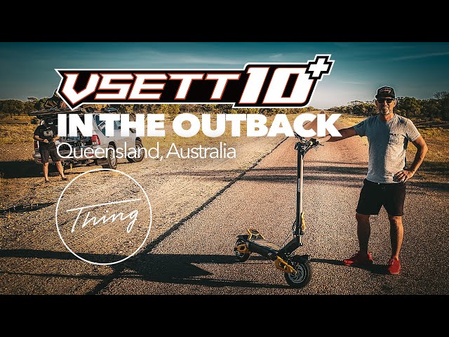 VSETT 10+ test ride in the OUTBACK of AUSTRALIA...