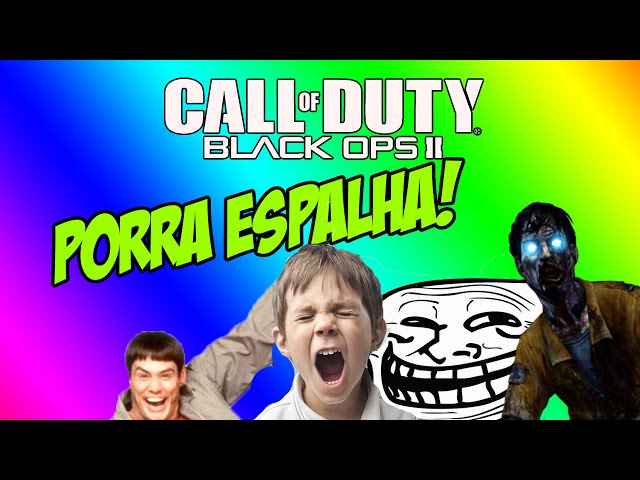 BO2 Momentos Engraçados:Trolando crianças,Zombies,Gringo retardado e mais