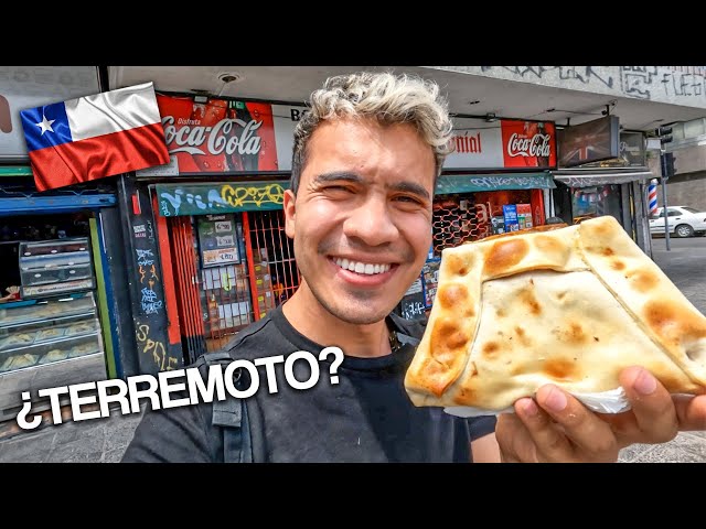 Tasting STREET FOOD in CHILE 🇨🇱