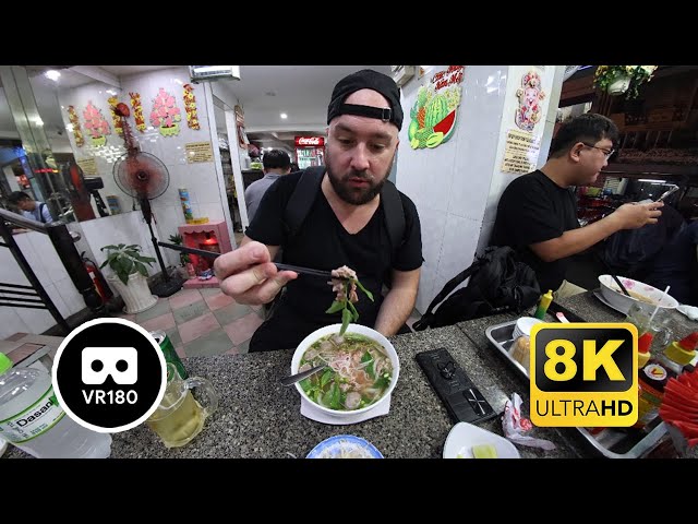 POV: Eating Pho in Vietnam!   //  VR 8K 3D