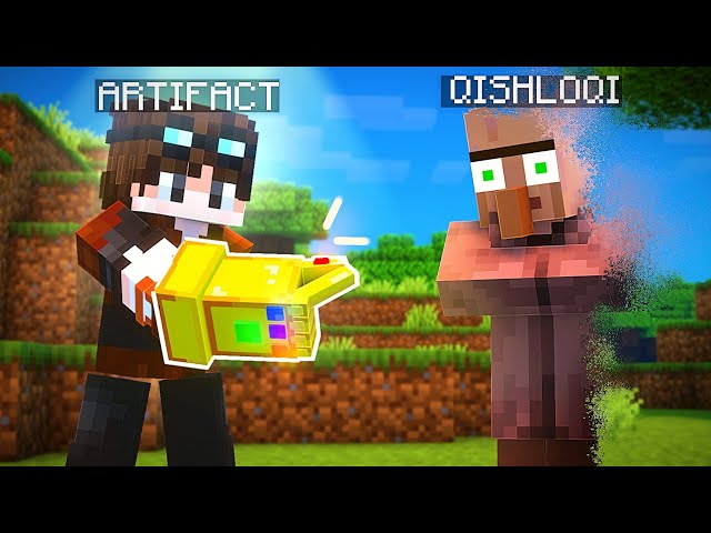 Minecraft, lekin Menda CHEKSIZLIK QO'lQOBI bor! | Artifact va Qishloqi