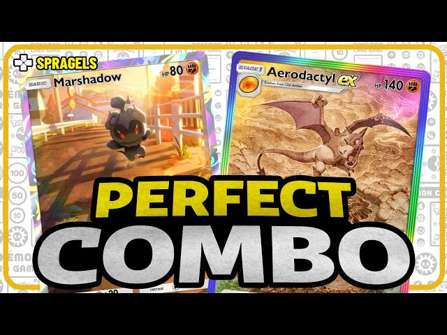 Aerodactyl EX & Marshadow Deck Make A Great Team! | Pokemon TCG Pocket