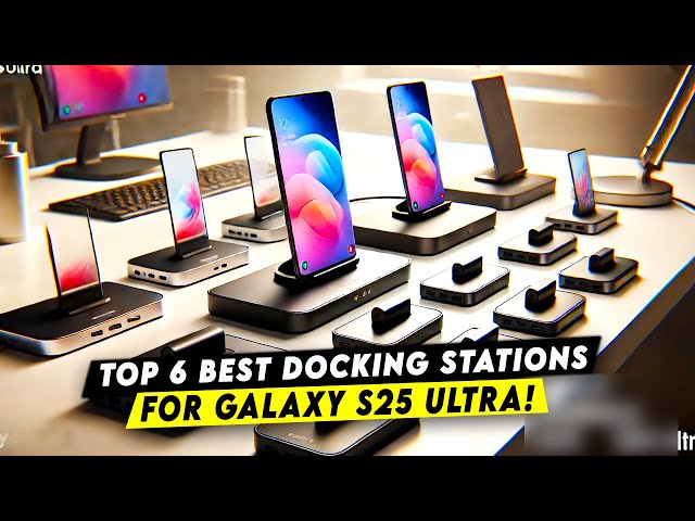 Top 6 Docking Stations For Galaxy S25 Ultra!🔥🔥