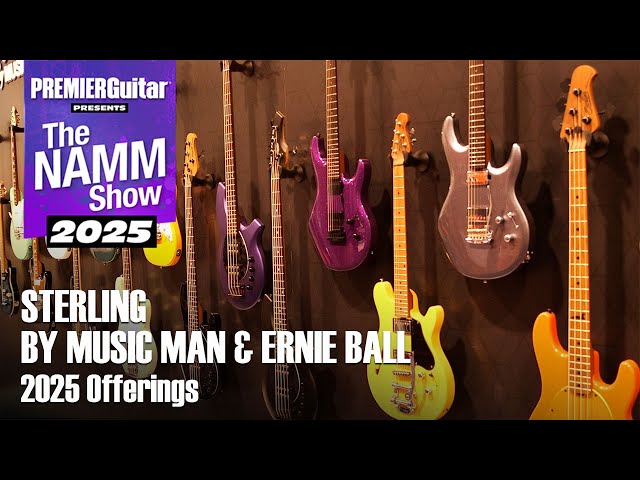 Sterling By Music Man & Ernie Ball | NAMM 2025