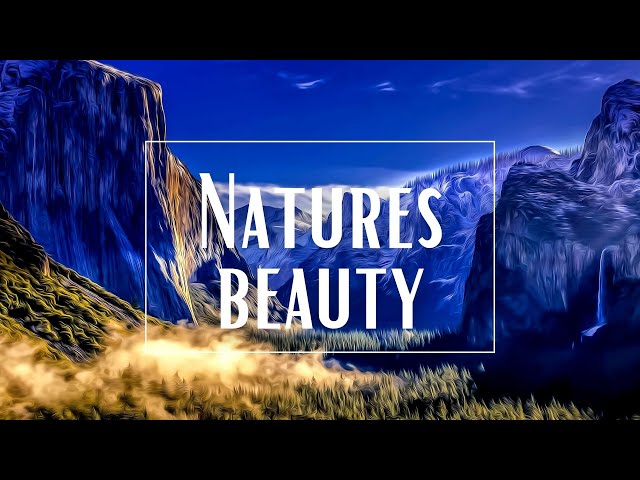 Beauty of Nature with Calm Saxophone Music Relaxation