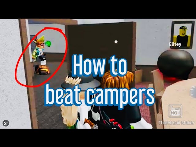 Beating a camper in mm2 (funny moments)