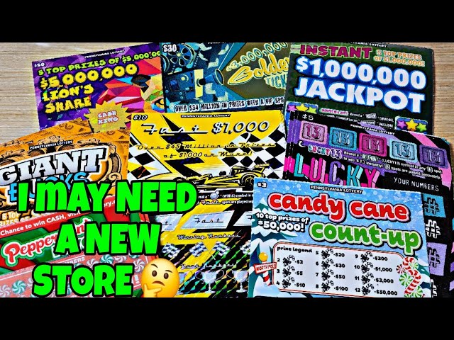 $178 IN PA LOTTERY SCRATCH OFF TICKETS #scratchers #scratchofftickets #lottery