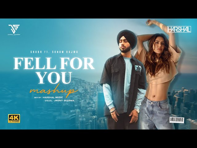 Fell For You Mashup | Harshal Music | Shubh Ft Sonam Bajwa | Punjabi Love Mashup 2025