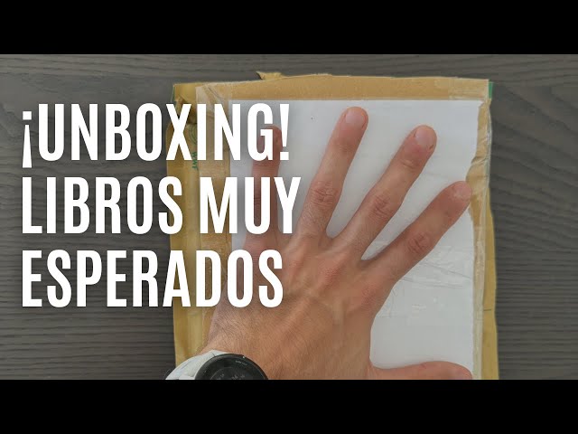 ¡Unboxing! Libros que tenía muchas ganas de tener