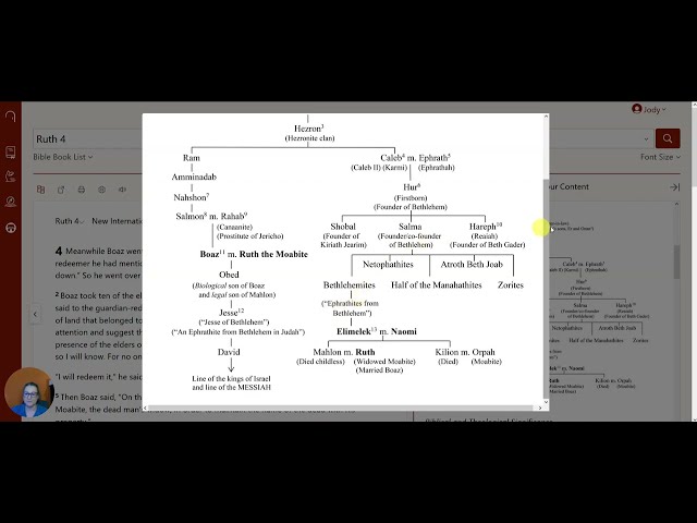 Jody from Bible Gateway shows how to access All the Genealogies of the Bible with Bible Gateway Plus