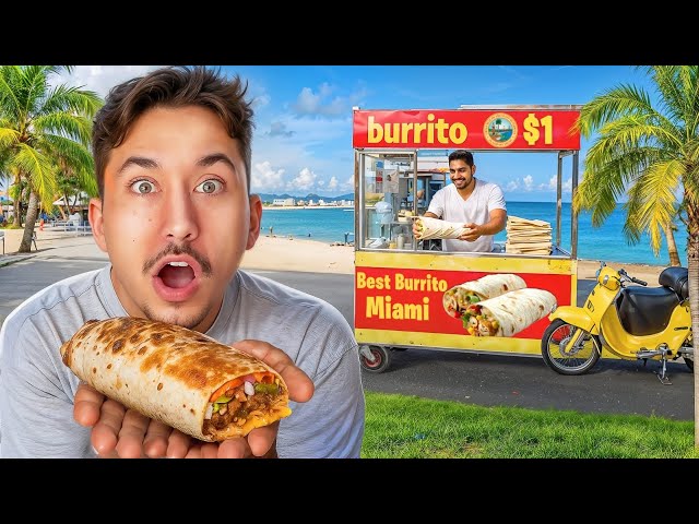 Eating The BEST Burrito In Miami... (Competition)