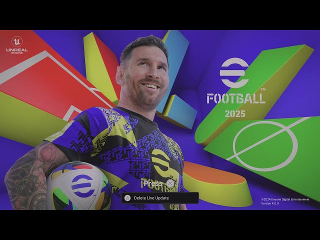 eFootball 2024 Match play 4K HDR PS4 FINAL