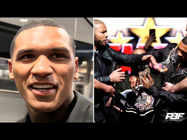 “LITTLE SL**! GETTING FILLED IN!” - FUMING CONOR BENN INSTANT REACTION TO EUBANK JR EGG SLAP