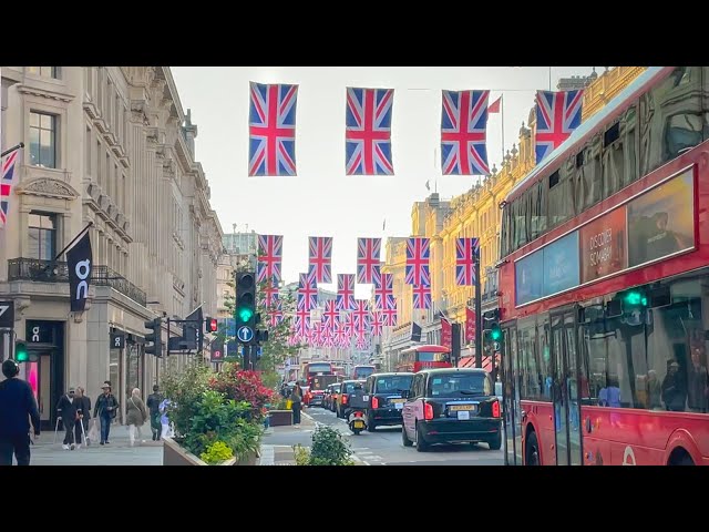 London Summer Walk 🇬🇧 South Bank to West End incl. Big Ben & St James’s Park | 4K HDR