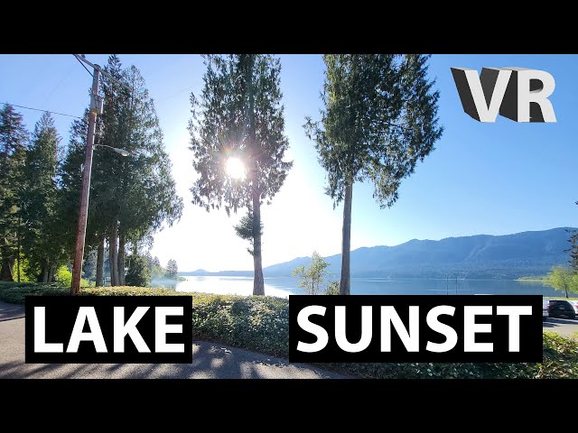 Rendered VR | Lake Quinalt | Sunset