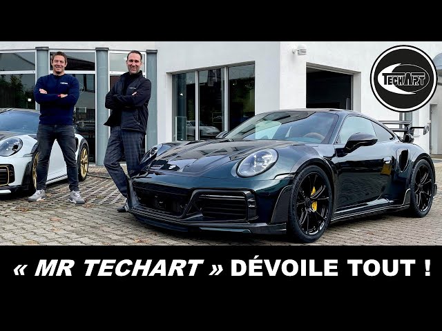 Je visite le siège de TECHART : le plus GROS préparateur Porsche au monde !