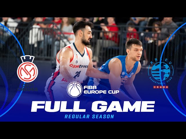 CSM CSU Oradea v BC Kalev/Cramo | Full Basketball Game | FIBA Europe Cup 2024-25