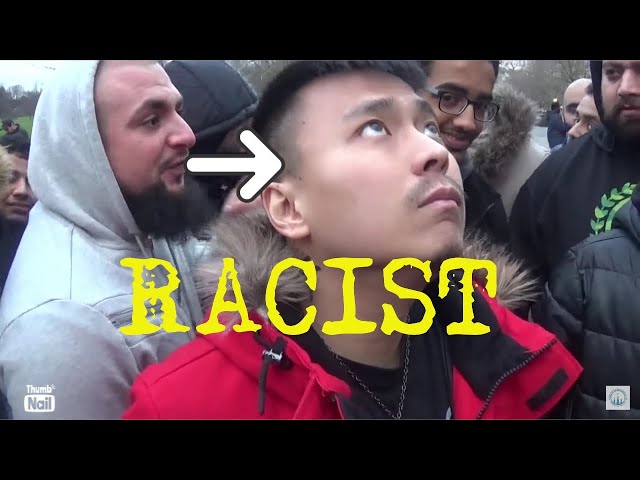 Must Watch! Muhammad Tawheed meets Tan. @covffchannel #hydepark #speakerscorner