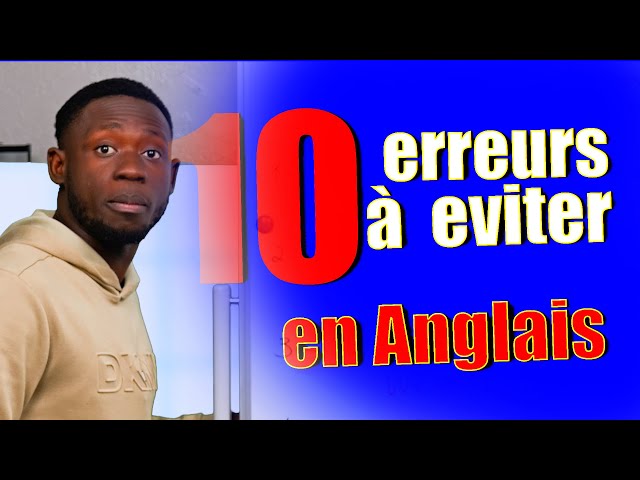 10 erè pou pa fè an anglè | 10 mistakes to avoid in English.