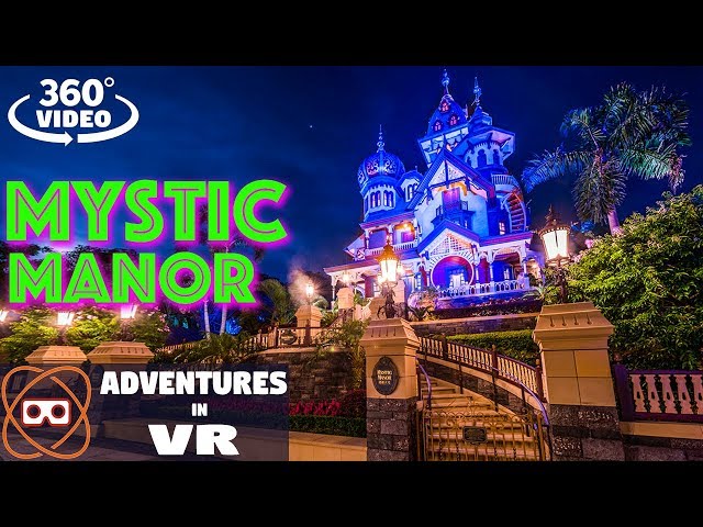 [5k 360] Mystic Manor 360 POV - Favorite Disney Dark Ride