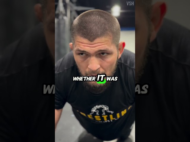 Khabib is Built Different "The Eagle." #ufc #khabib #shorts