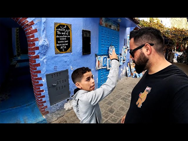 Lost in Africa's Blue City of Chefchaouen, Morocco 🇲🇦