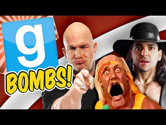 Gmod Bombs - Wrestling Champs (Garry's Mod Sandbox Funny Moments)